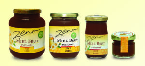 Gamme de miel brut - doux et savoureux